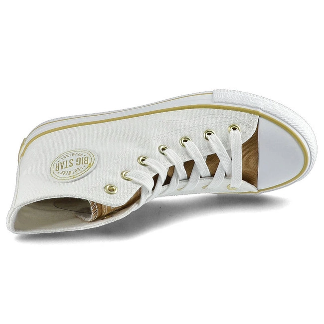 Plátenky Big Star - HH274450 Biały