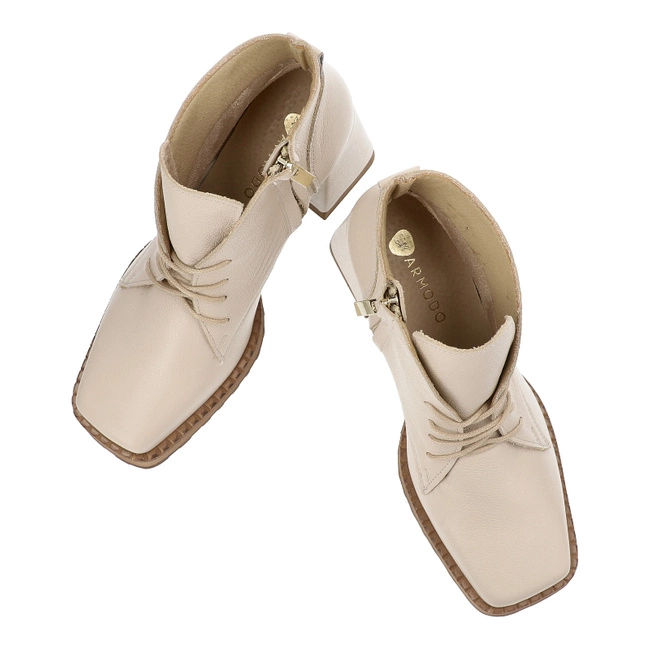 Členkové Topánky Armodo - 1395 Beż Groch