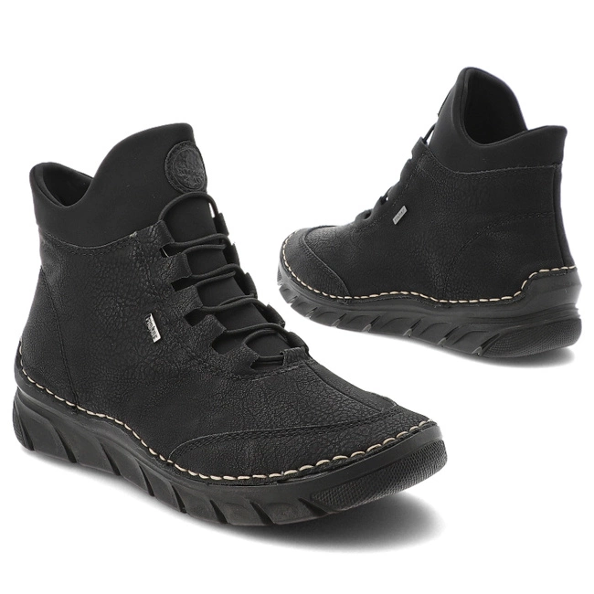 Členkové Topánky RIEKER - 55069-00 Black