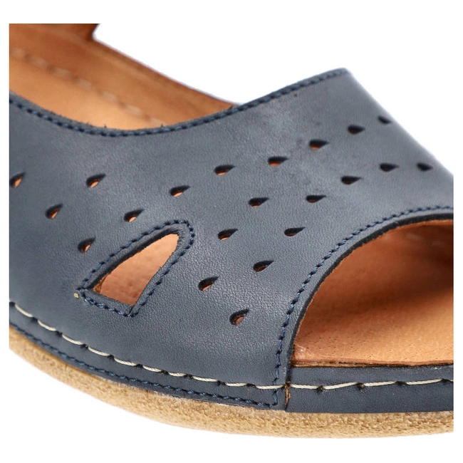 Sandále Pollonus - 5-1515-005 Niebieski Lico