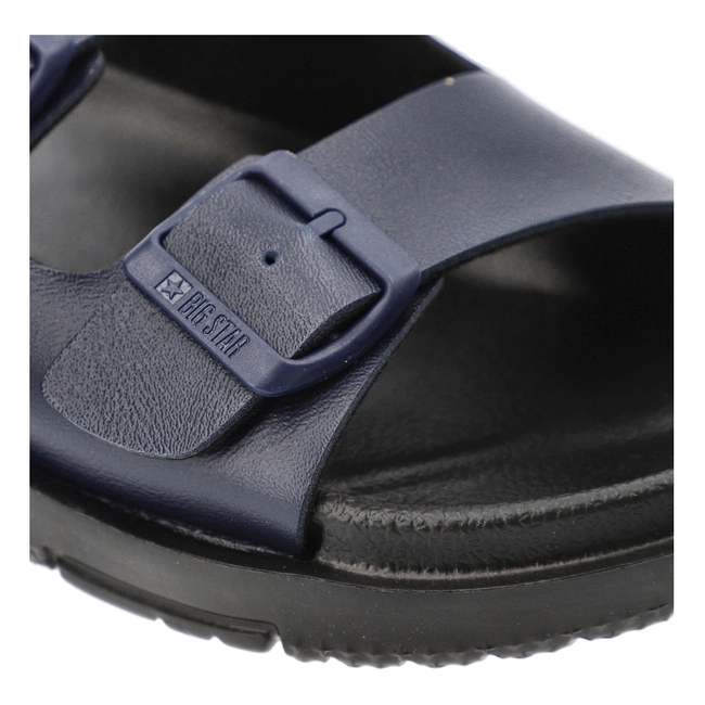 Šľapky Big Star - NN174593 Granatowe