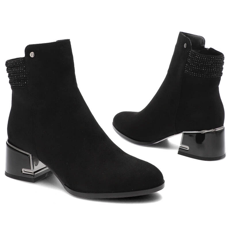 Členkové Topánky S.Barski - CR8124 Black