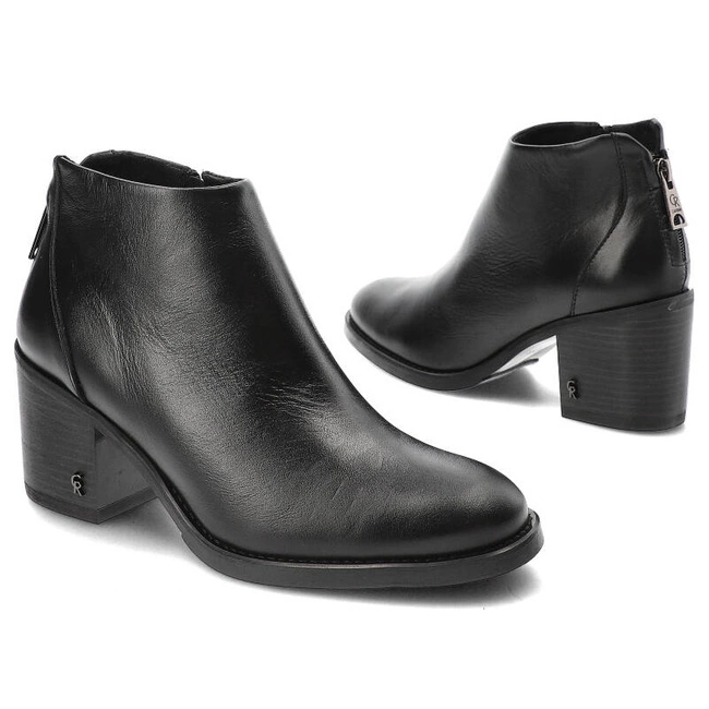 Členkové Topánky Carinii - B9313_-E50-000-000-D57 Czarny