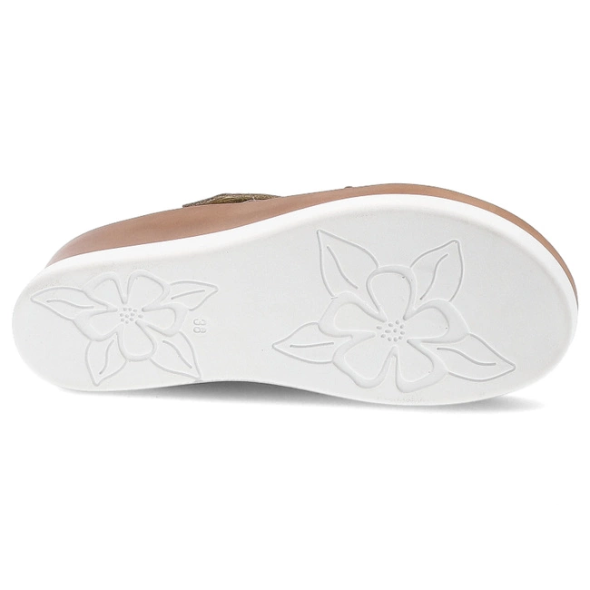 Sandále ARMODO - 40397 Bf.Beż+Bf.Złoto