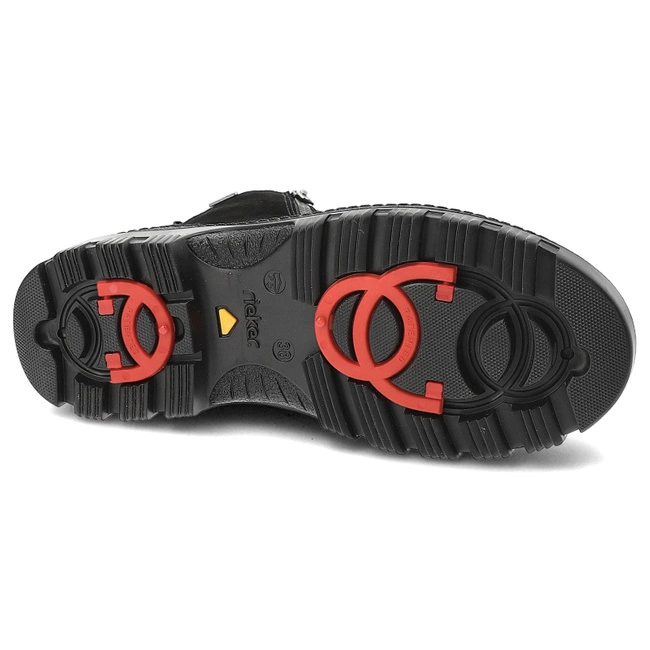 Členkové Topánky Rieker - X8251-00 Black