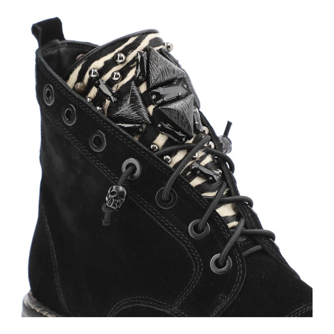 Členkové Topánky Alma en Pena - I22302 Combi Black