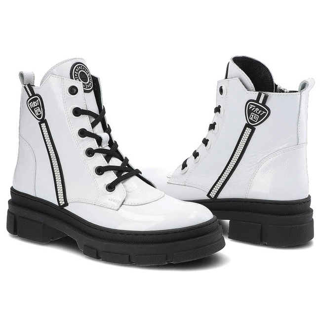 Členkové Topánky Nessi - 21108 Biały 711