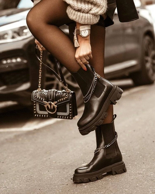 Členkové Topánky Carinii - B5962_-O17-000-000-E33 Beż