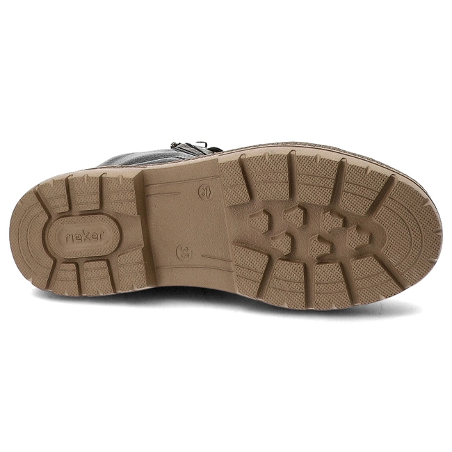 Členkové Topánky Rieker - N0031-00 Black