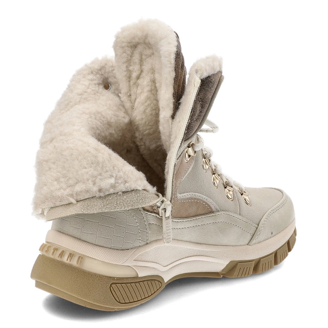 Členkové Topánky Mustang - 1481-605-243 Ivory