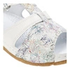 Sandále Armodo - 1038 Biały+Kwiaty K9-C68