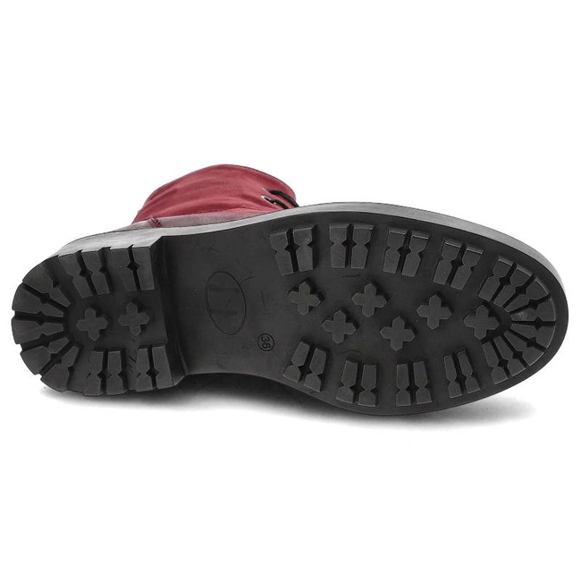 Členkové Topánky Lanqier - 43C426 Bordowy