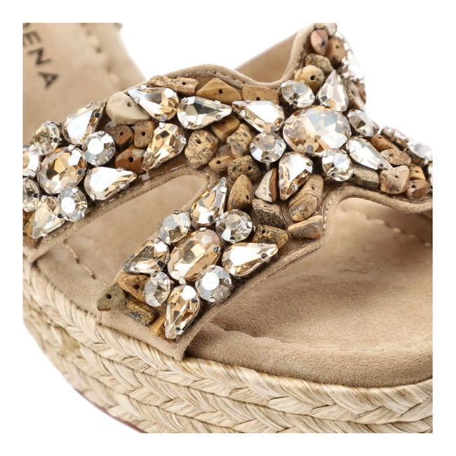 Sandały ALMA EN PENA - V251278 Suede Sand