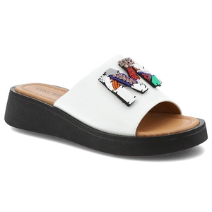 Šľapky VINCEZA - 66623 WH Biały