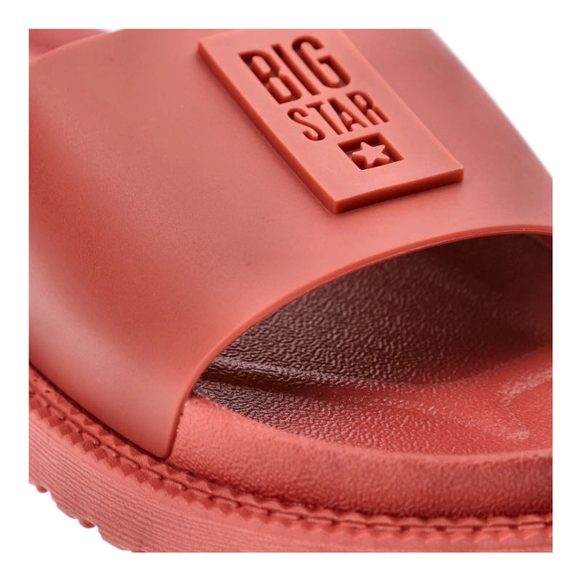 Šľapky Big Star - LL274430 Czerwony