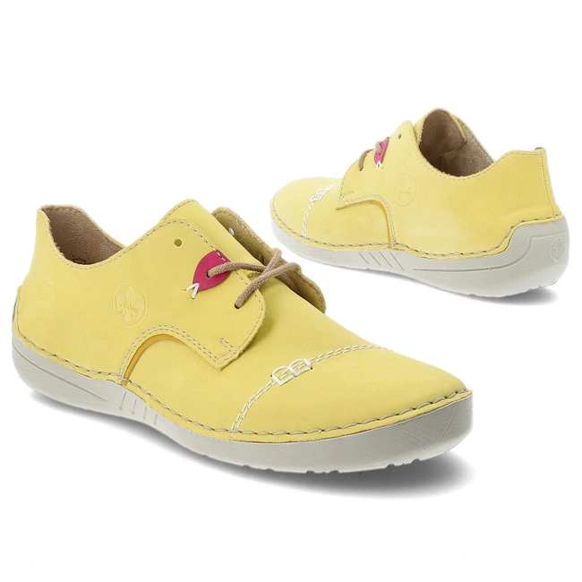 Poltopánky RIEKER - 52528-68 Yellow