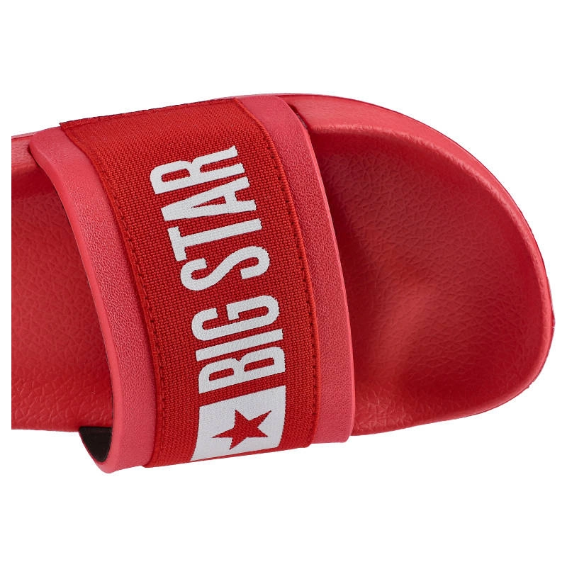 Šľapky Big Star - HH274A014 Czerwony