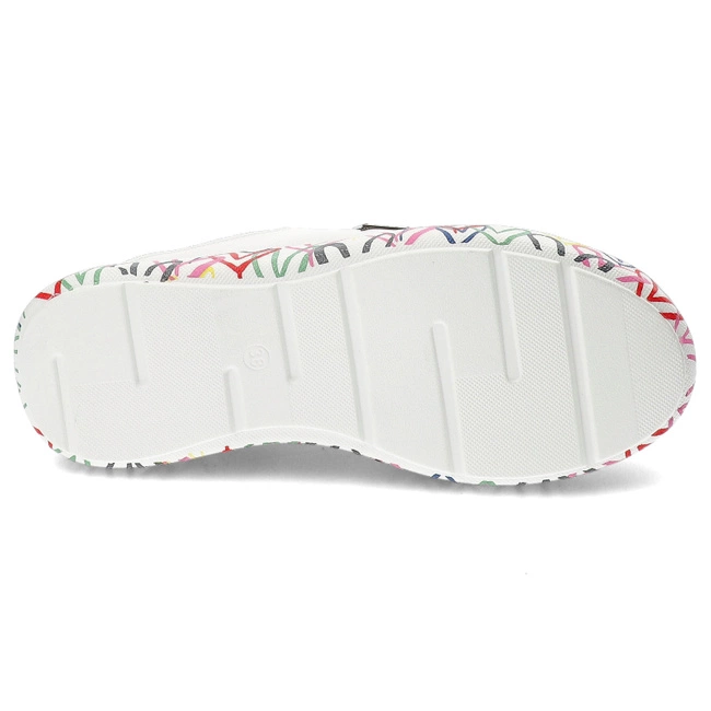 Tenisky Filippo - DP4480/24 WH MLT Biały/Multikolor