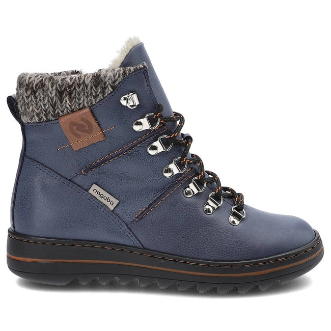 Členkové Topánky Nagaba - 329 Granat Rustic