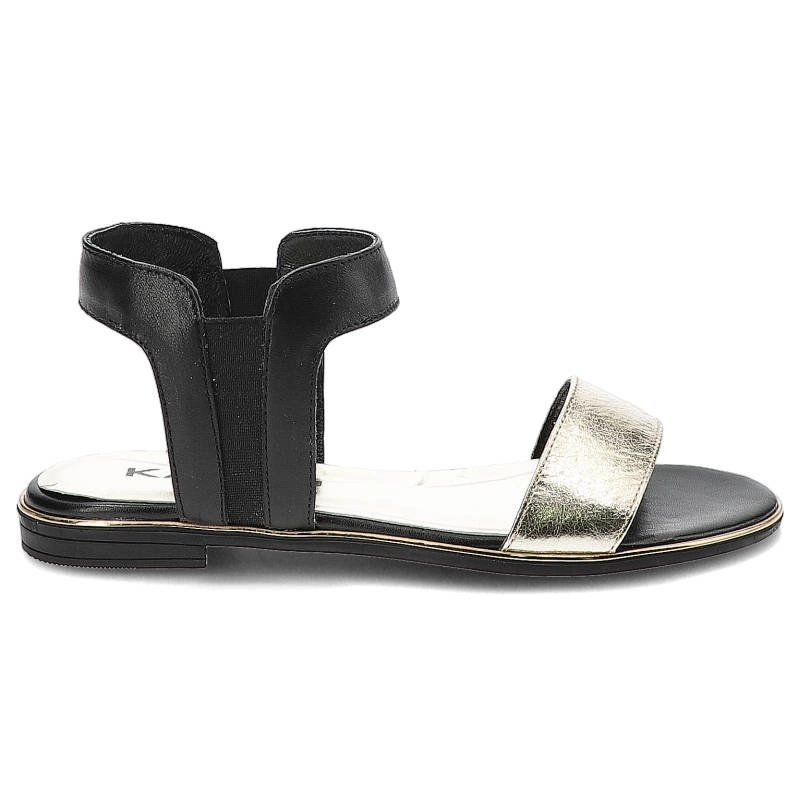 Sandále Karino - 2006/103-P Złoty/Czarny