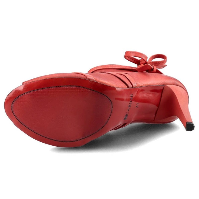 Členkové Topánky Carinii - B3564_-H55-B98-000-B16 Samuel 1924/Oassi Rosso