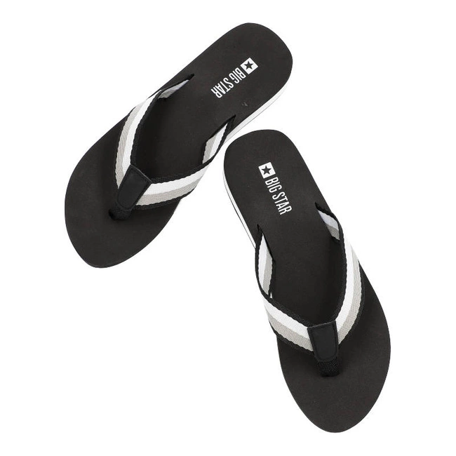 Šľapky Big Star - LL274781 Czarny