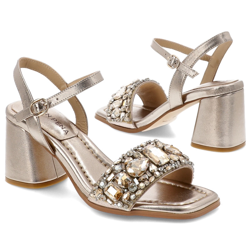 Sandále ALMA EN PENA - V250995 Diva Bronze