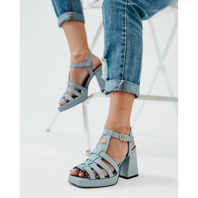 Sandále Karino - 4550/058-P Niebieski/Lico