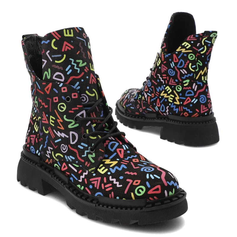 Členkové Topánky Artiker - 55C0975 Black Multi