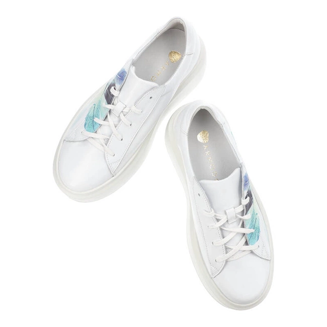 Tenisky Armodo - 024/ML 10 Biały/Pióra