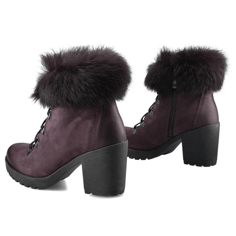 Členkové Topánky Lemar - 60178 S.Burgund/Królik