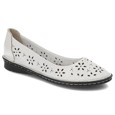 Poltopánky Lanqier - 38C334 Biały White