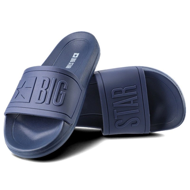Šľapky Big Star - DD174688 SS 20 Granat