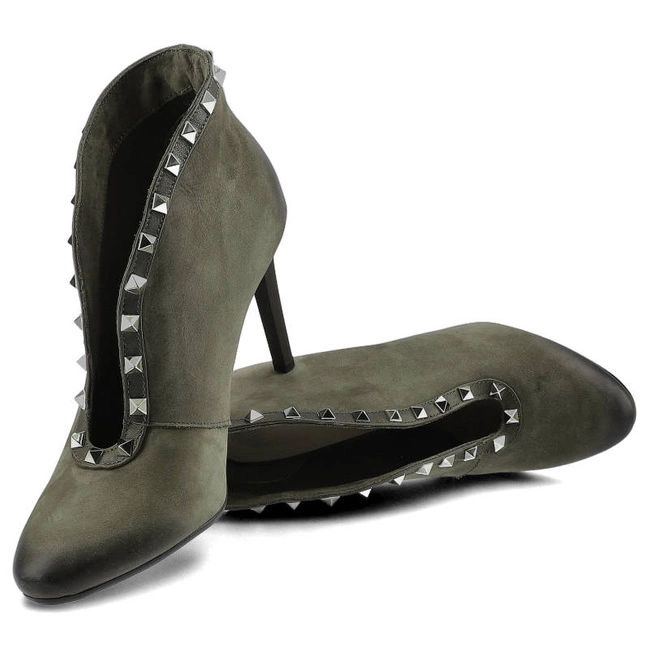 Členkové Topánky Carinii - B3897_-I43-I45-000-A92 Zielony