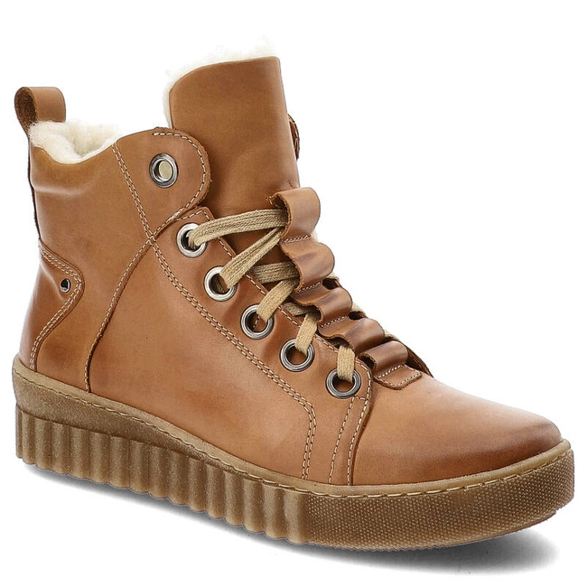 Šnúrovacie Členkové Topánky Armodo - 753 Rudy K7