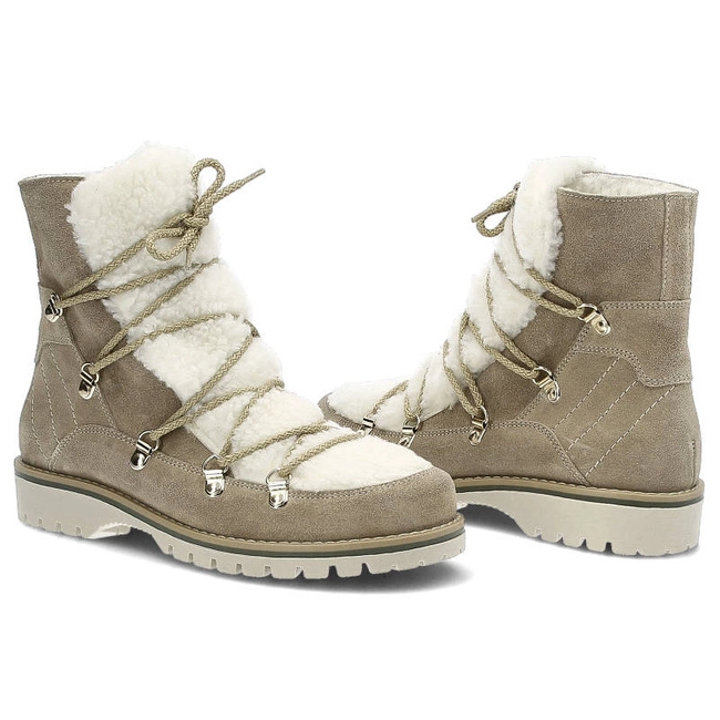 Členkové Topánky Kampa - Z652 Beż 612/510