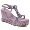 Sandále Alma en Pena - V240984 Suede Lilac