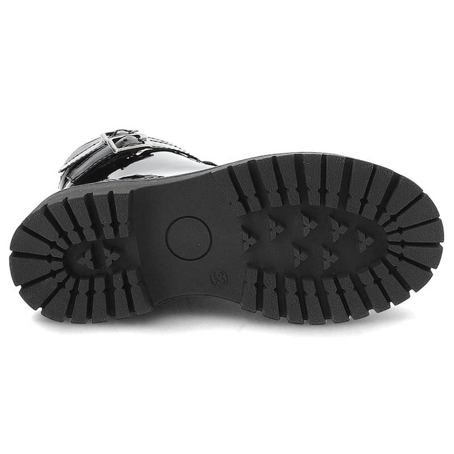 Šnúrovacie Členkové Topánky Big Star - KK374131 Czarny