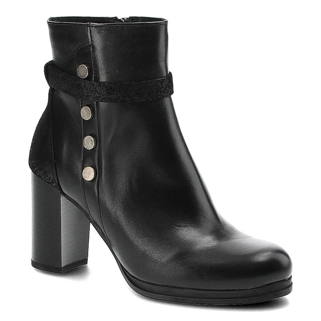 Členkové Topánky Lemar - 60182 M.Czarny Nitki