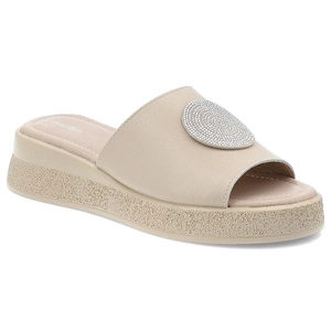 Šľapky FILIPPO - DK6987/25 BE Beżowy