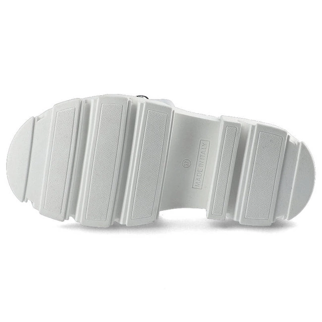 Šľapky Carinii - B7227_-L46-000-000-E49 Biały