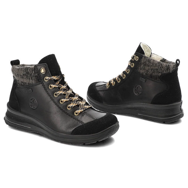 Členkové Topánky Rieker - L7700-00 Schwarz