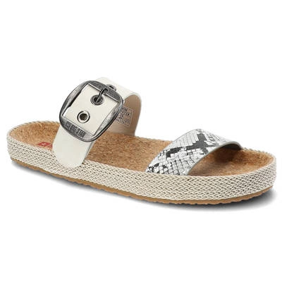 Šľapky Big Star - JJ274728 Biały Wąż