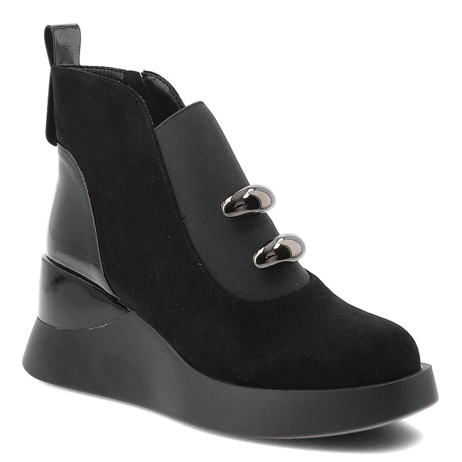 Členkové Topánky S.BARSKI - MR52-106  Black