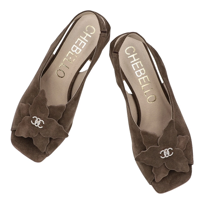 Sandále CHEBELLO - 4385/K_-105-000-PSK-S182 Brąz