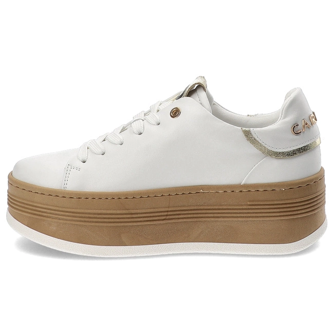 Tenisky Carinii - B10022_-L46-000-000-G73 Biały/Złoty