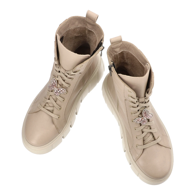 Členkové Topánky Nessi - 24691 Beż 122