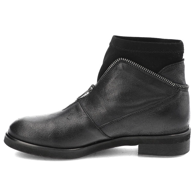 Členkové Topánky Carinii - B3420-I03-E17-000-B42 Czarny/Niklowy