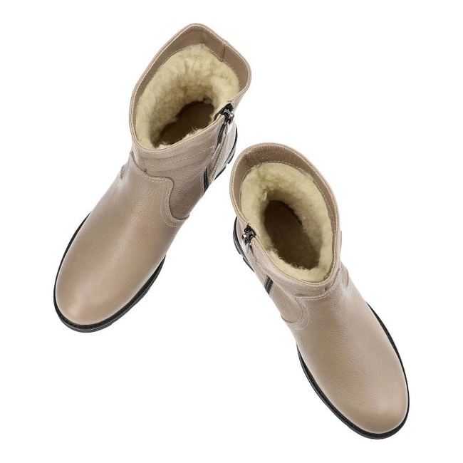 Členkové Topánky Karino - 0913/016-M C.Beż/Lico