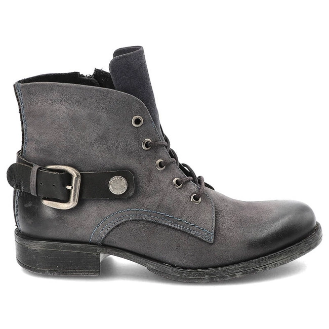 Členkové Topánky Carinii - B2976_-D58-861-POL-A24 Samuel 1680/2 Clasic Nero